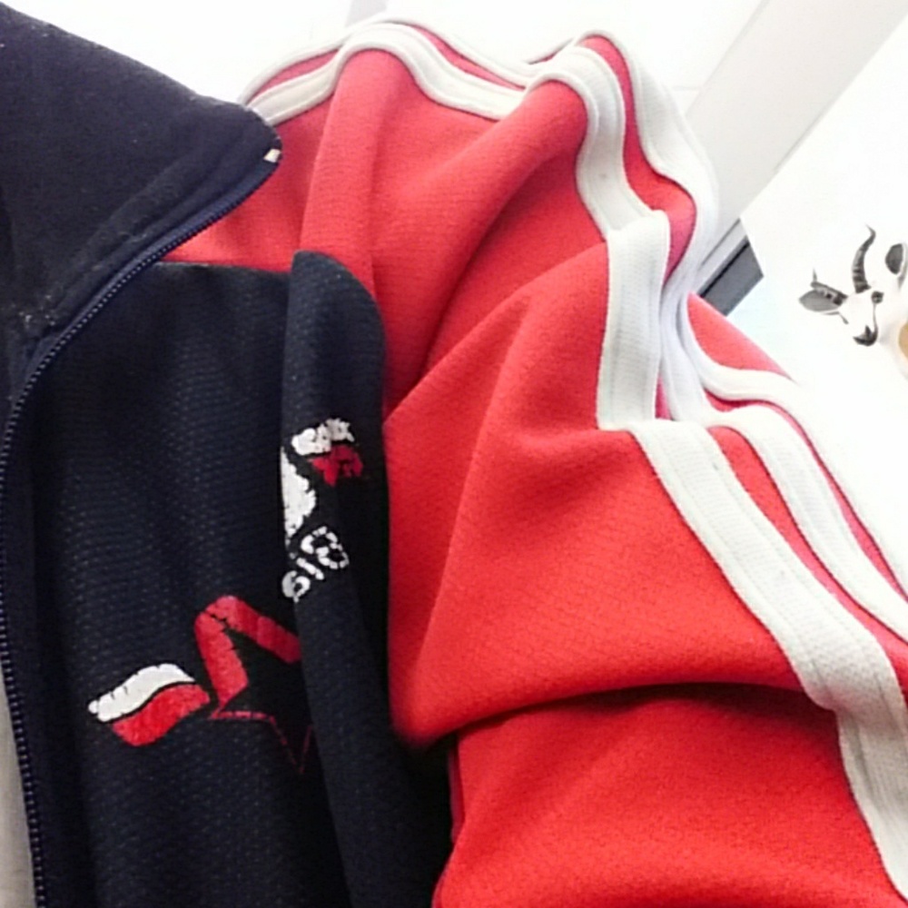 A 2002 skiing jacket worn in the winter Olympics